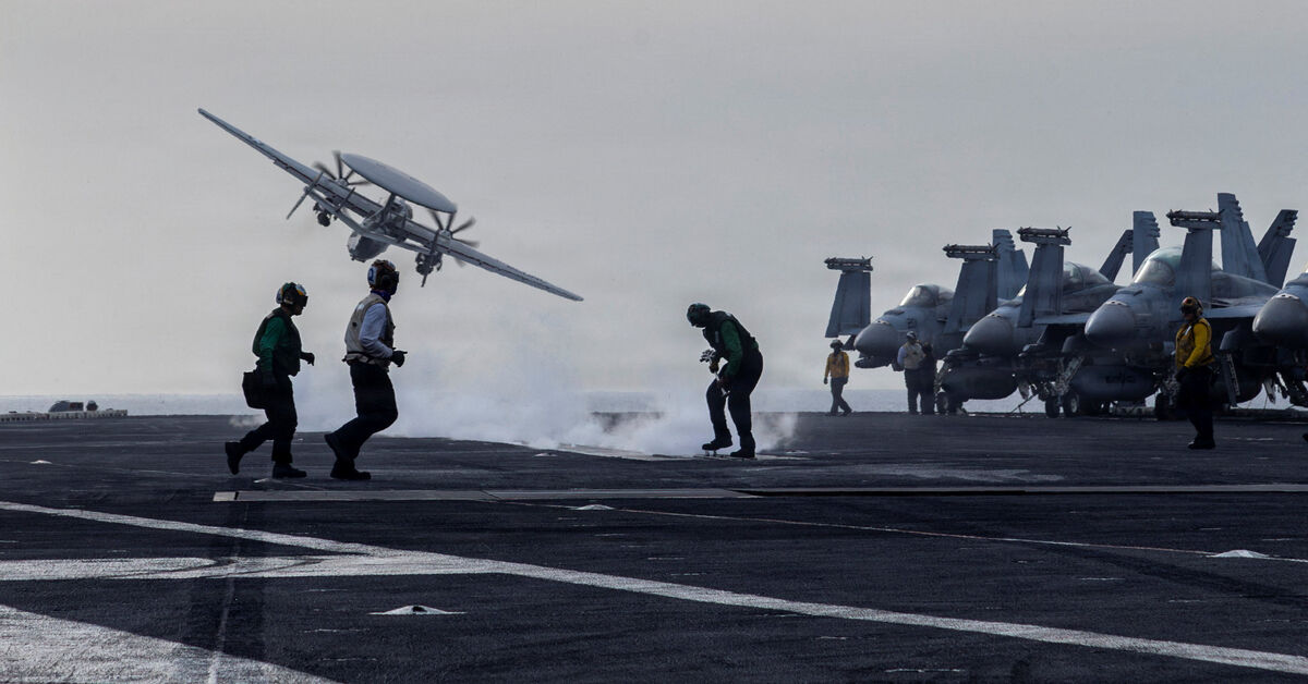US navy came under missile fire after US attack on Iranian oil tanker, Iran state media says
