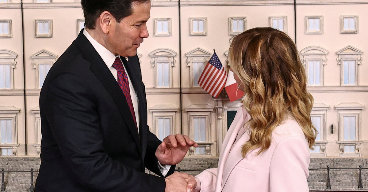 Meloni meets Rubio as Iran war strains Italy-US ties
