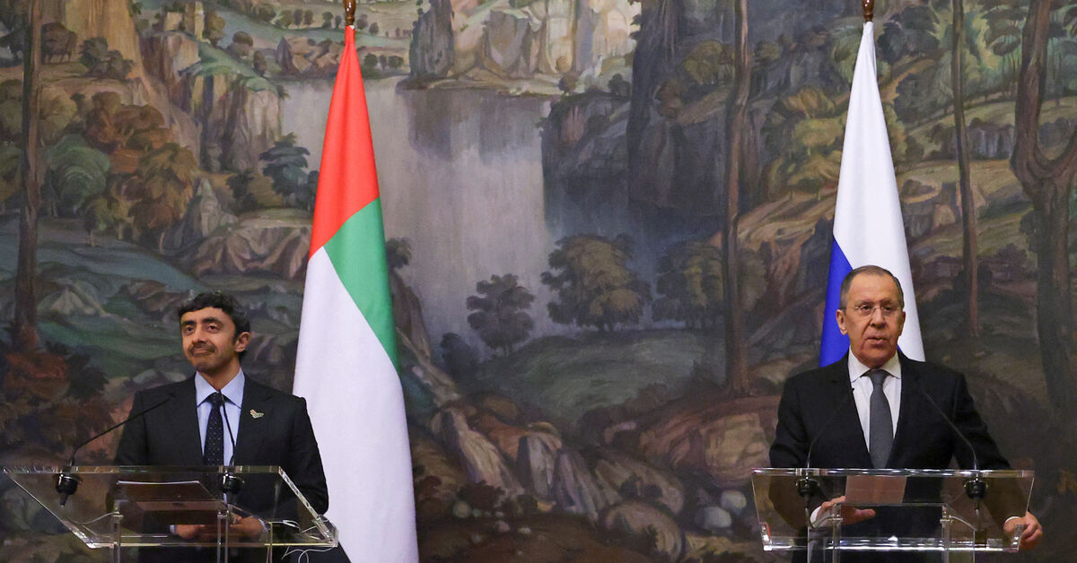 Russia’s Lavrov tells UAE counterpart of need to support US-Iran talks