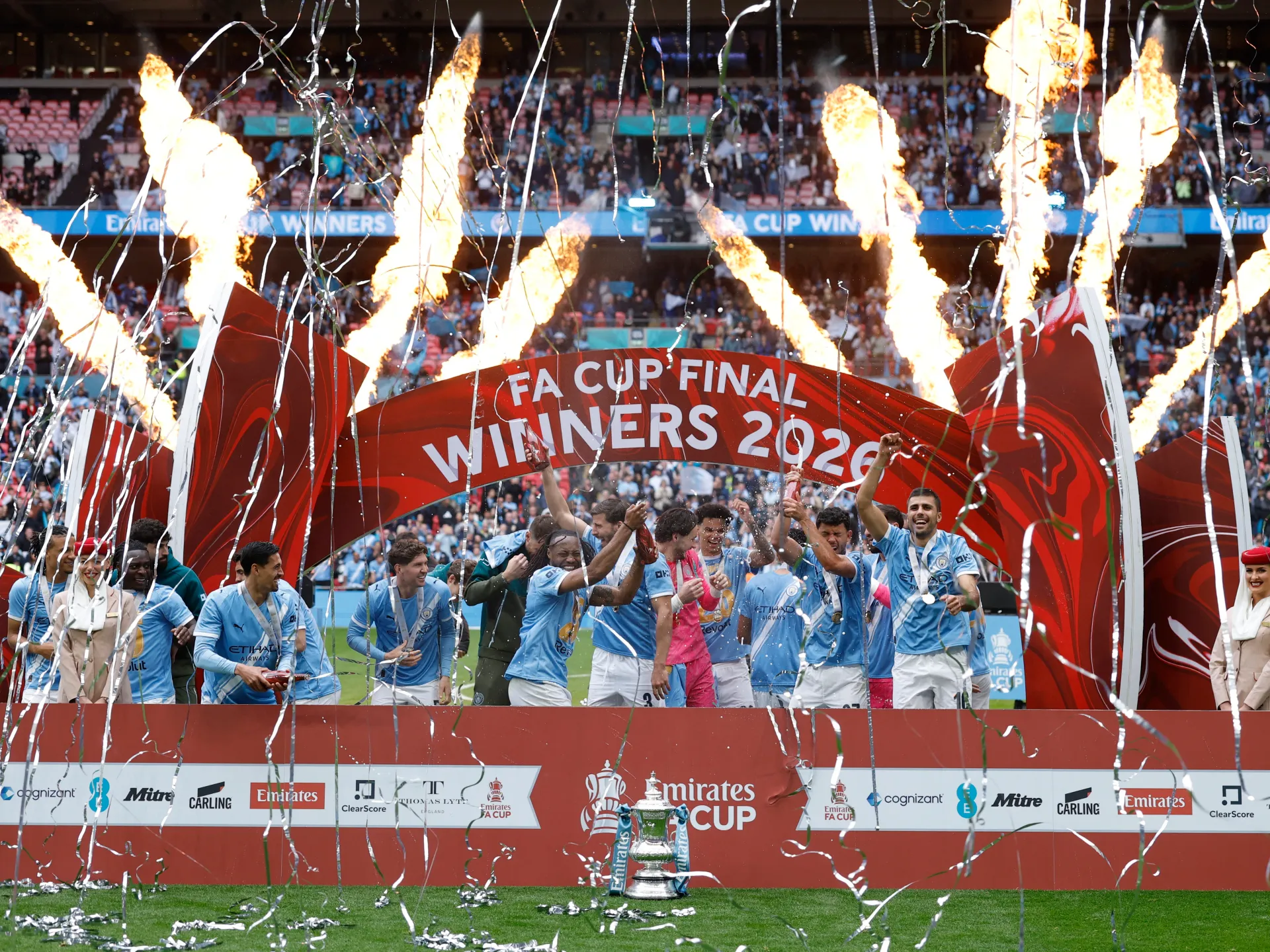 Man City beat Chelsea in FA Cup final to keep treble dream alive | Football News