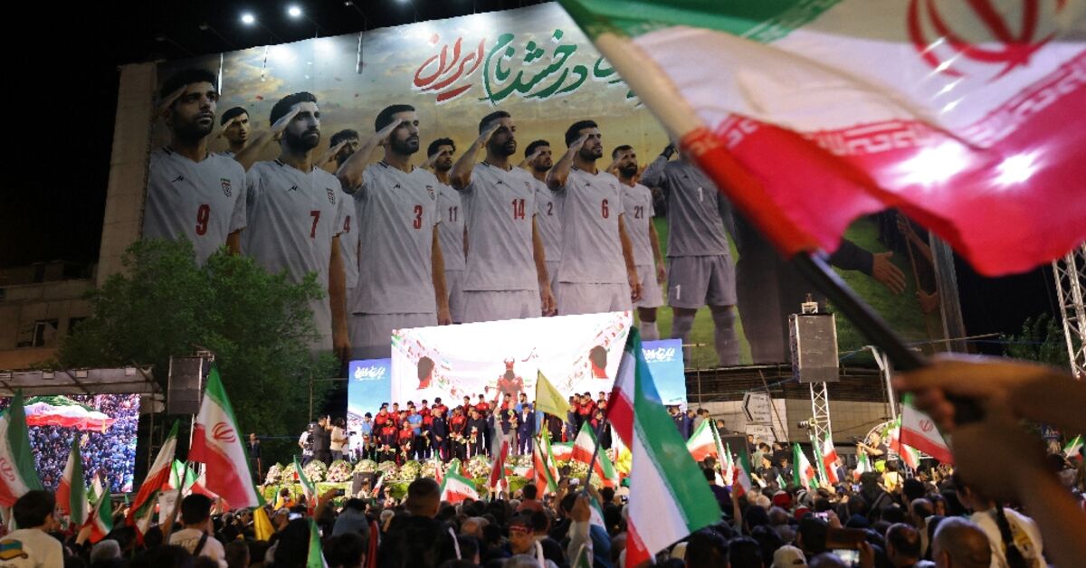Iran holds World Cup send-off for national football team