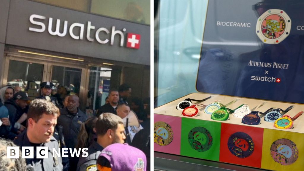 Swatch launch sparks ‘chaotic’ scenes and store closures