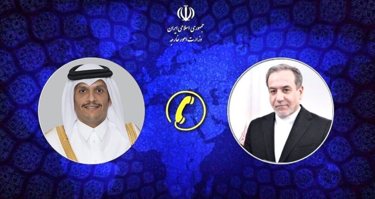 Iran, Qatar FM discuss diplomatic developments over war