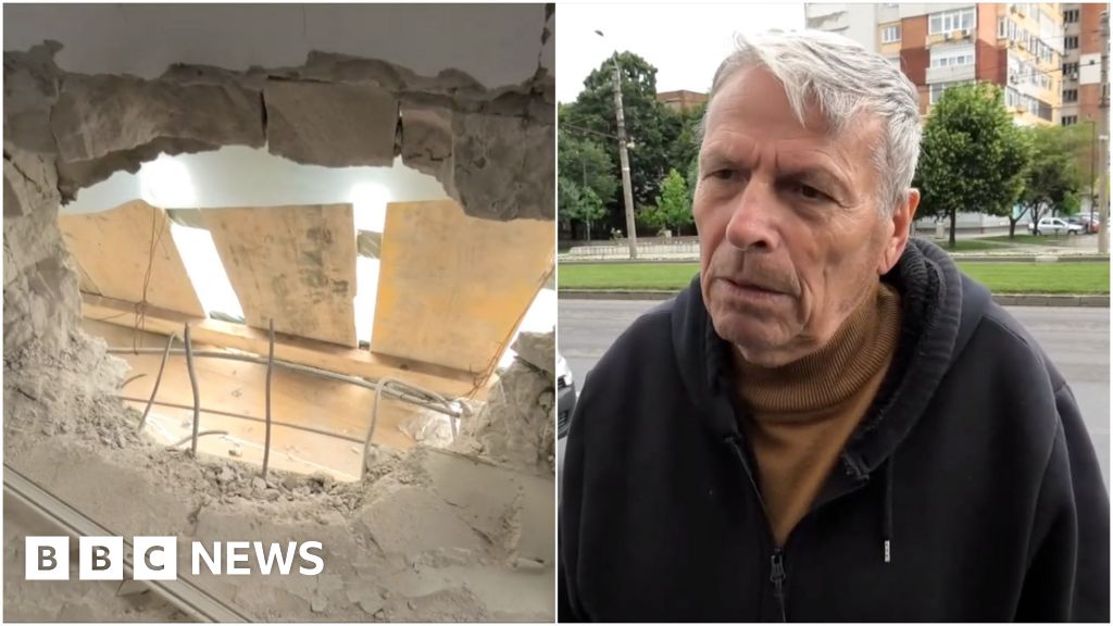 Romania: Residents shaken after drone hits block of flats