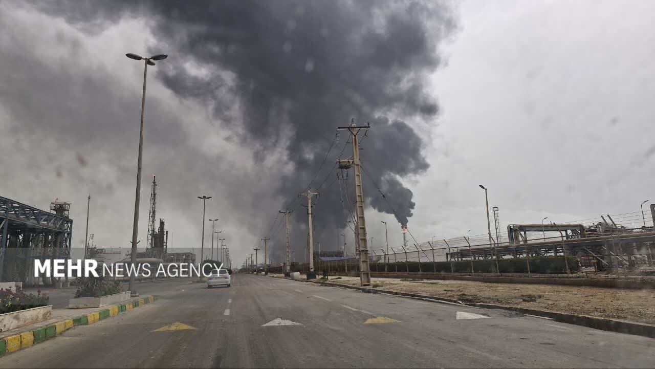 Mehr News Agency – Fire at Mahshahr Petrochemical Plant contained