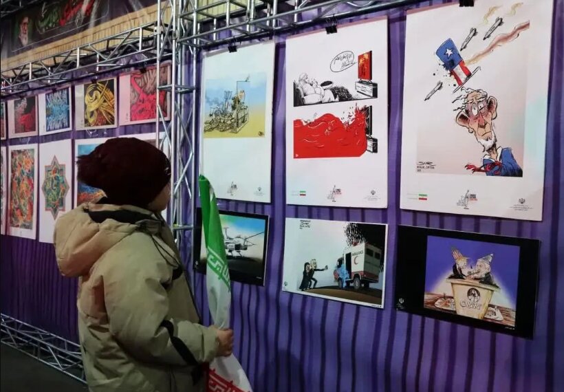 Tehran Times – Tabriz hosting cartoon exhibition on US-Israeli attacks on Iran