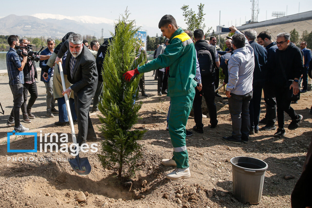 Thousands of saplings being planted to commemorate Minab martyred students