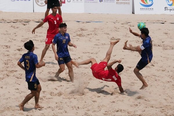 Mehr News Agency – Iran beach soccer team ease past Thailand in Sanya 2026