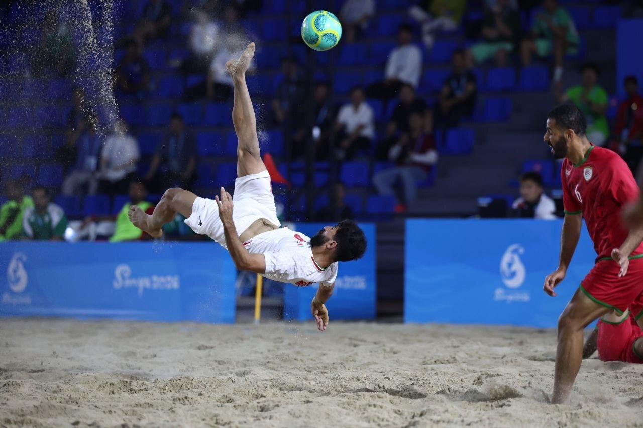 Mehr News Agency – Iran’s national beach soccer team ranks 6th in world