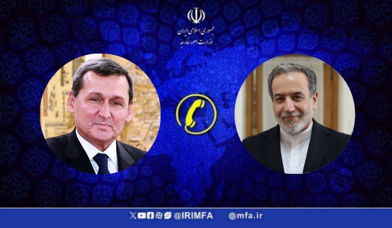 Mehr News Agency – Araghchi, Turkmen FM discuss imposed war on Iran in call