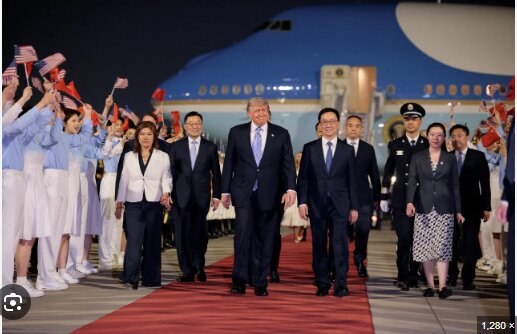 Strategic shockwaves as Trump visits China