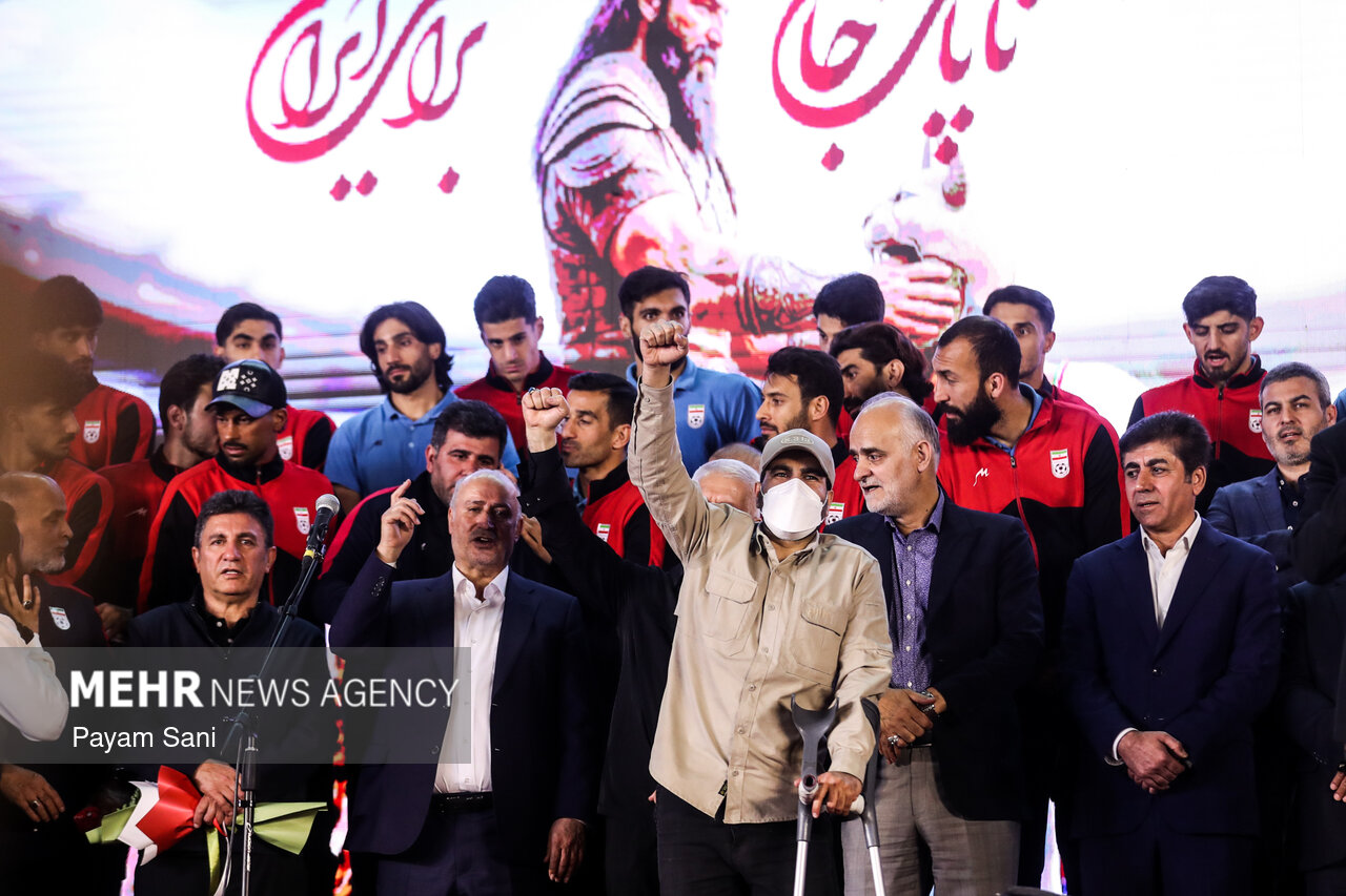 See-off ceremony of Iran’s National Football Team