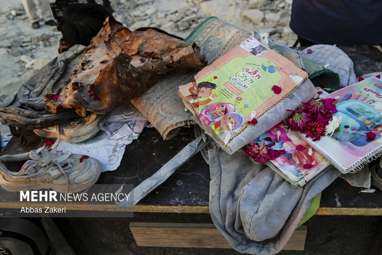 Iran sends martyred schoolchildren’s backpacks to UN Museum