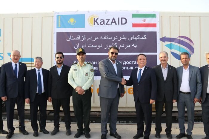 Iran receives humanitarian aid from Kazakhstan