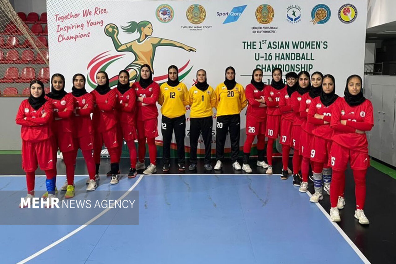 Iran’s U16 girls finish fourth at Asian Handball Championships