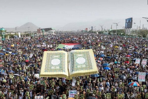 Yemenis stage huge rallies in support of Al-Aqsa, Lebanon