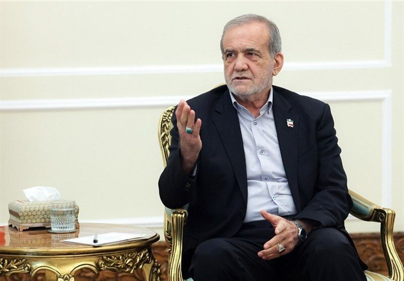 Pezeshkian says to continue his path with utmost strength