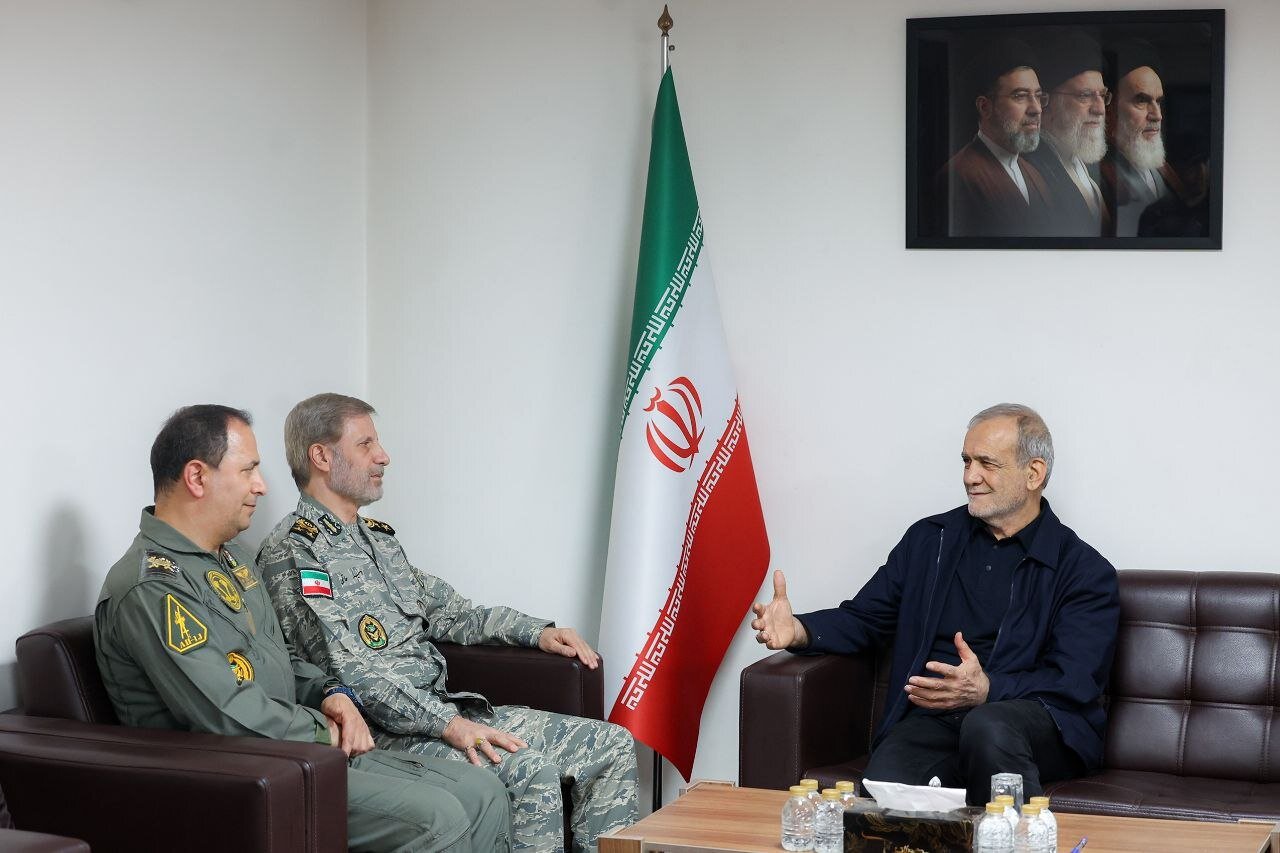 Army readiness displayed Iran’s might: Pezeshkian