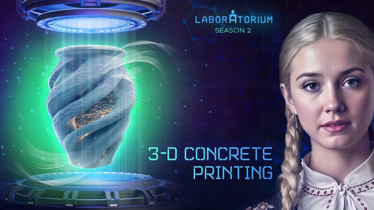 Laboratorium. Unique 3D printer that builds houses