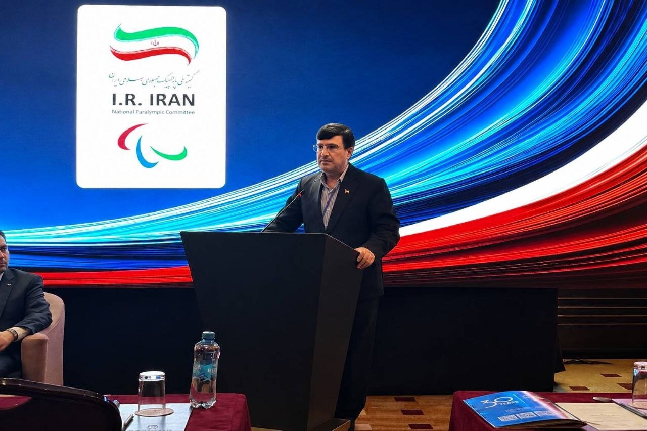 Iran NPC chief delivers speech at Russian Paralympic Committee’s anniversary
