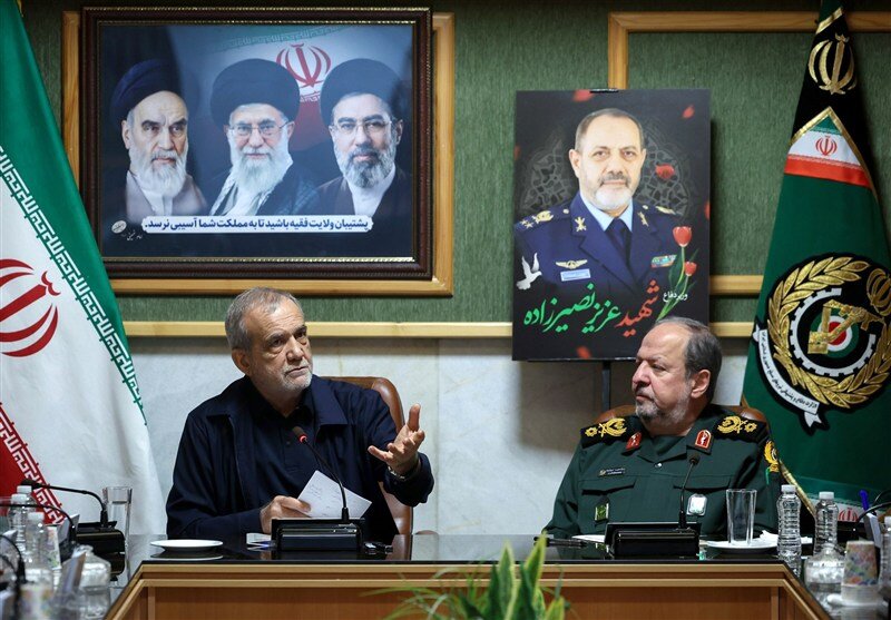 Pezeshkian highlights significance of modernizing military sy