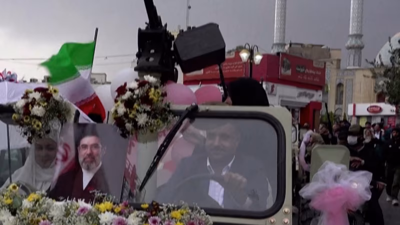 Mass Weddings Amid Military Gear: Iran Pushes Patriotism Imagery