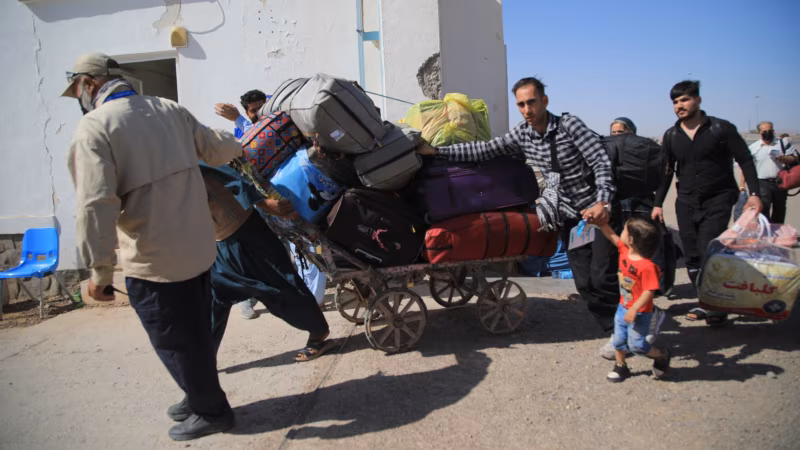 Afghan Migrants In Iran Face Growing Hardship Amid War Fallout