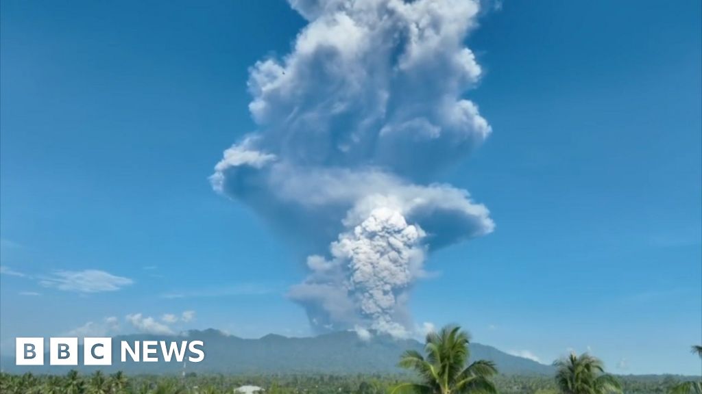 Watch: Huge plumes of ash rise as Indonesia’s Mount Dukono erupts
