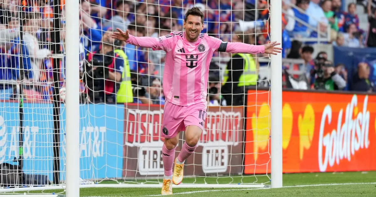 Lionel Messi scores two goals as Inter Miami rally to beat Cincinnati | Football News