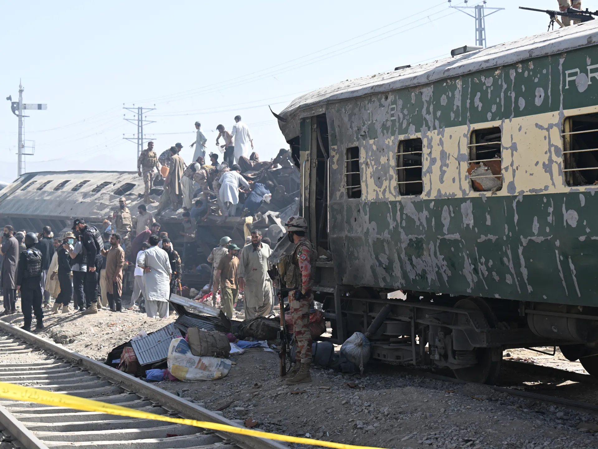 Blast hits train in Pakistan’s Balochistan, killing at least 24 people | Conflict News