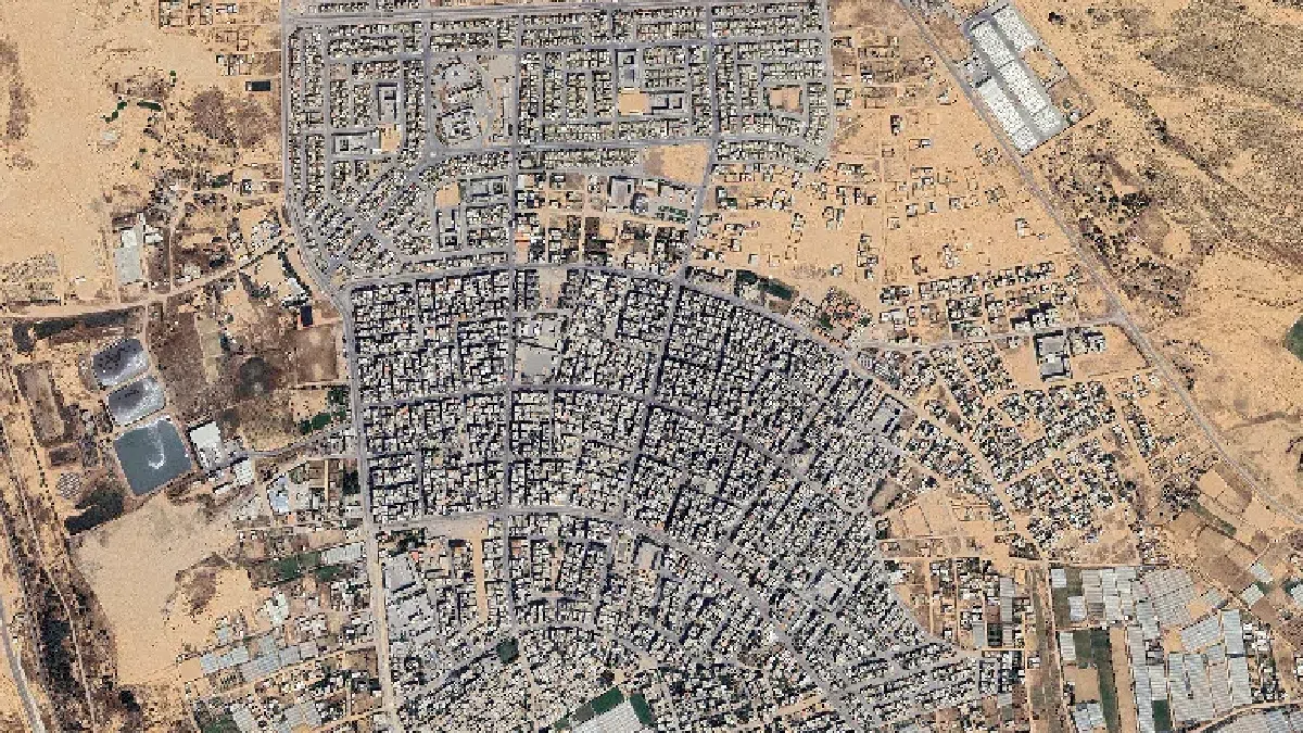 Satellite imagery shows erasure of southern Gaza as Israel expands control | Crimes Against Humanity News