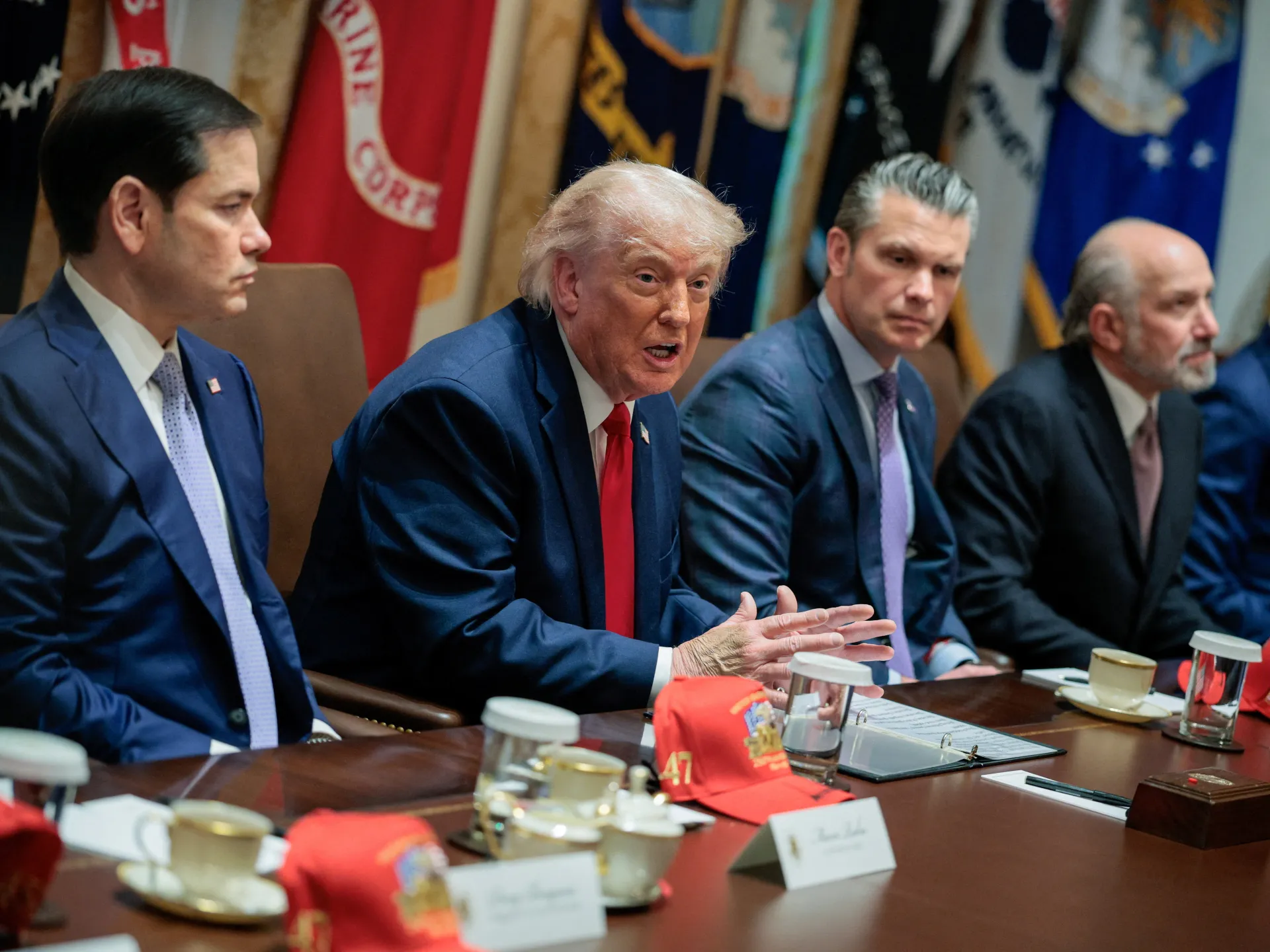 Trump says no one will control Strait of Hormuz | Donald Trump