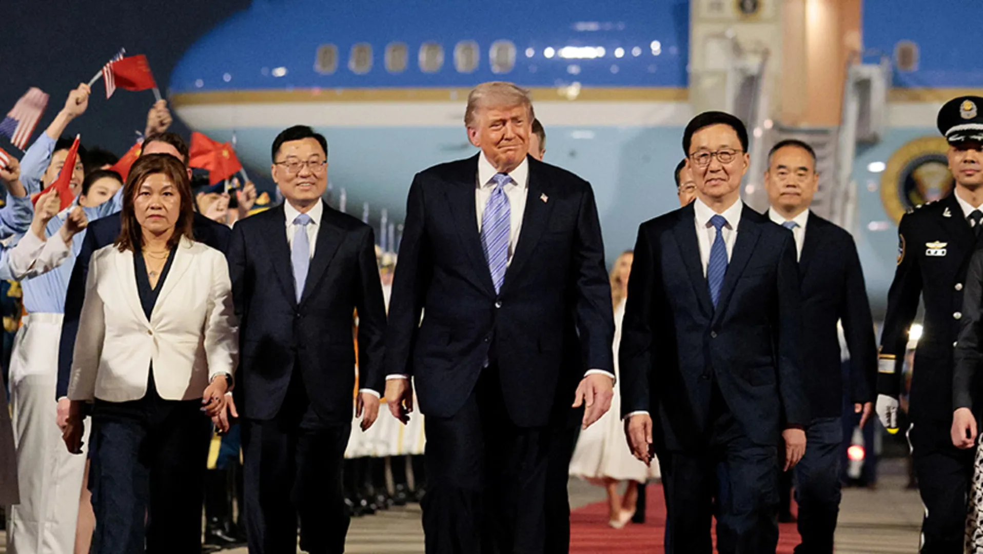Trump arrives in China for two-day summit with Xi | US-Israel war on Iran
