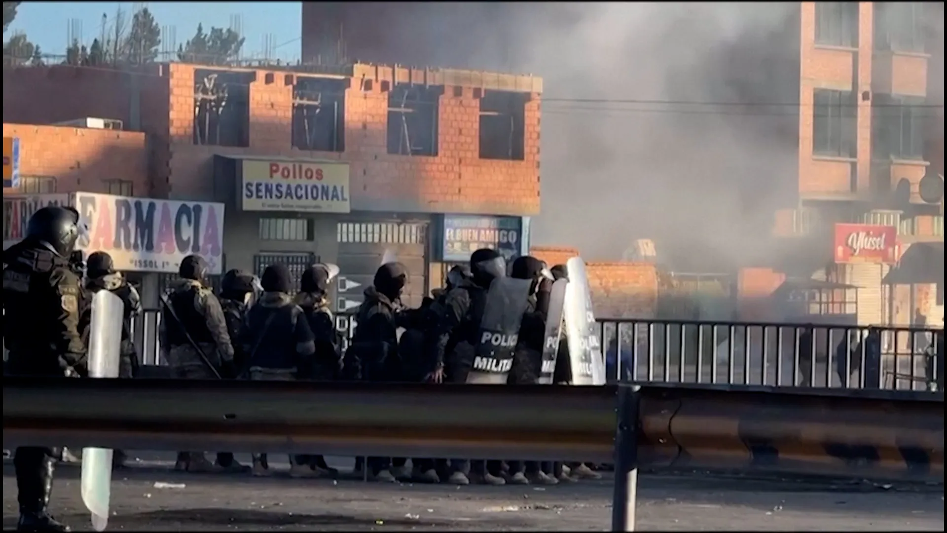 Bolivian army attempts to clear roads after 11 days of protests | News