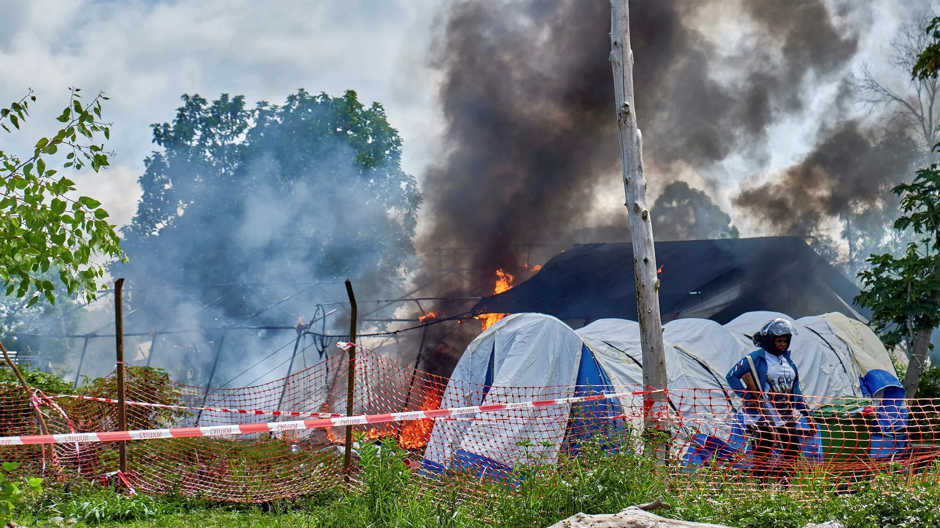 Ebola treatment hospital burned down in DRC as outbreak spreads | Ebola
