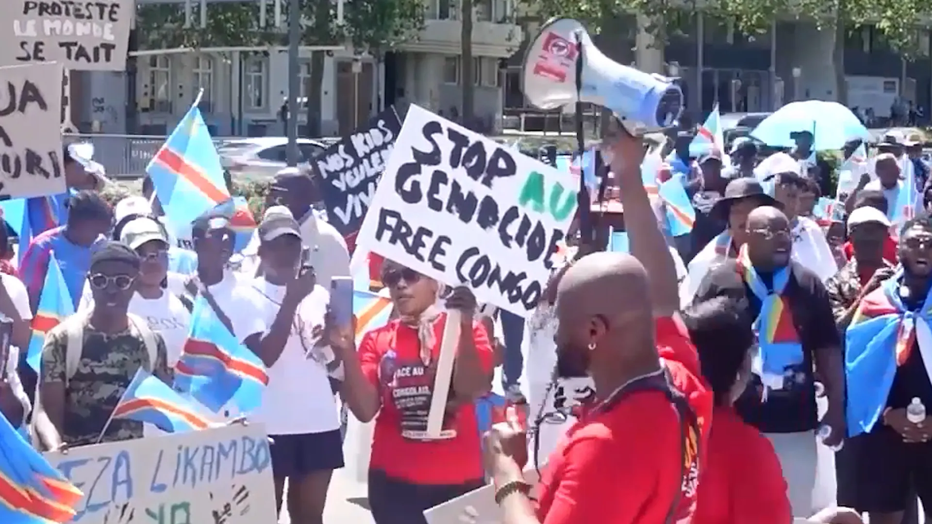 Congolese protesters accuse EU of complicity in DRC violence | Protests