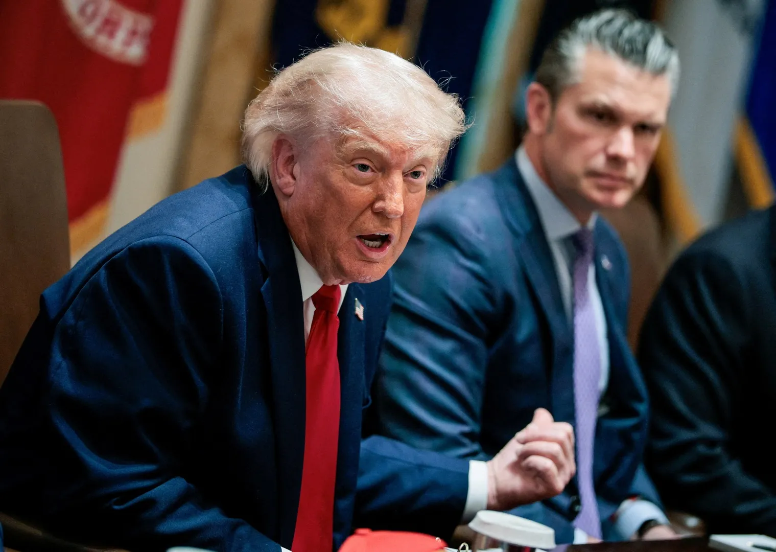 Trump heads into Situation Room to potentially finalise Iran deal | Donald Trump