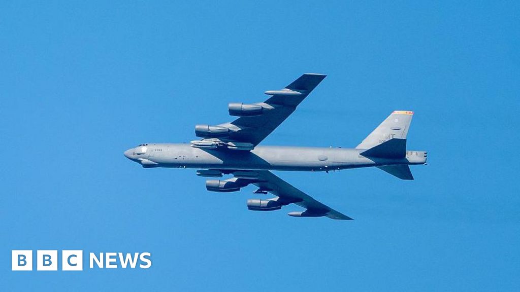 Eight people dead after US Air Force B-52 bomber crashes in California