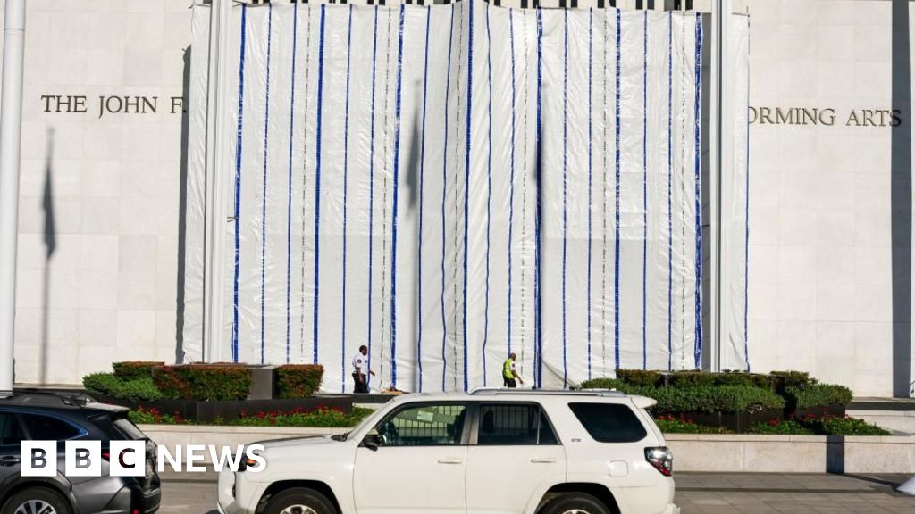 Trump's name removed from Kennedy Center after court order
