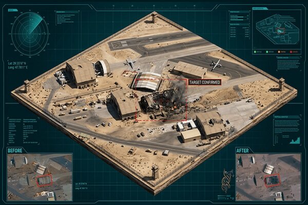 Satellite images show drone hangars at US base shattered