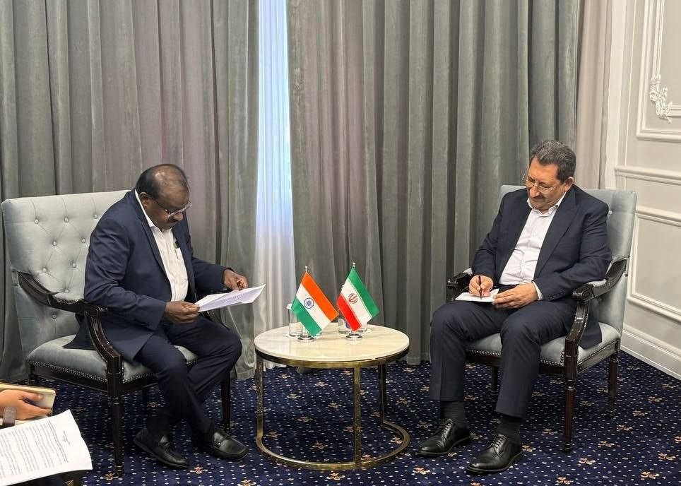 Iran, India emphasize expansion of economic cooperation, facilitation of trade relations