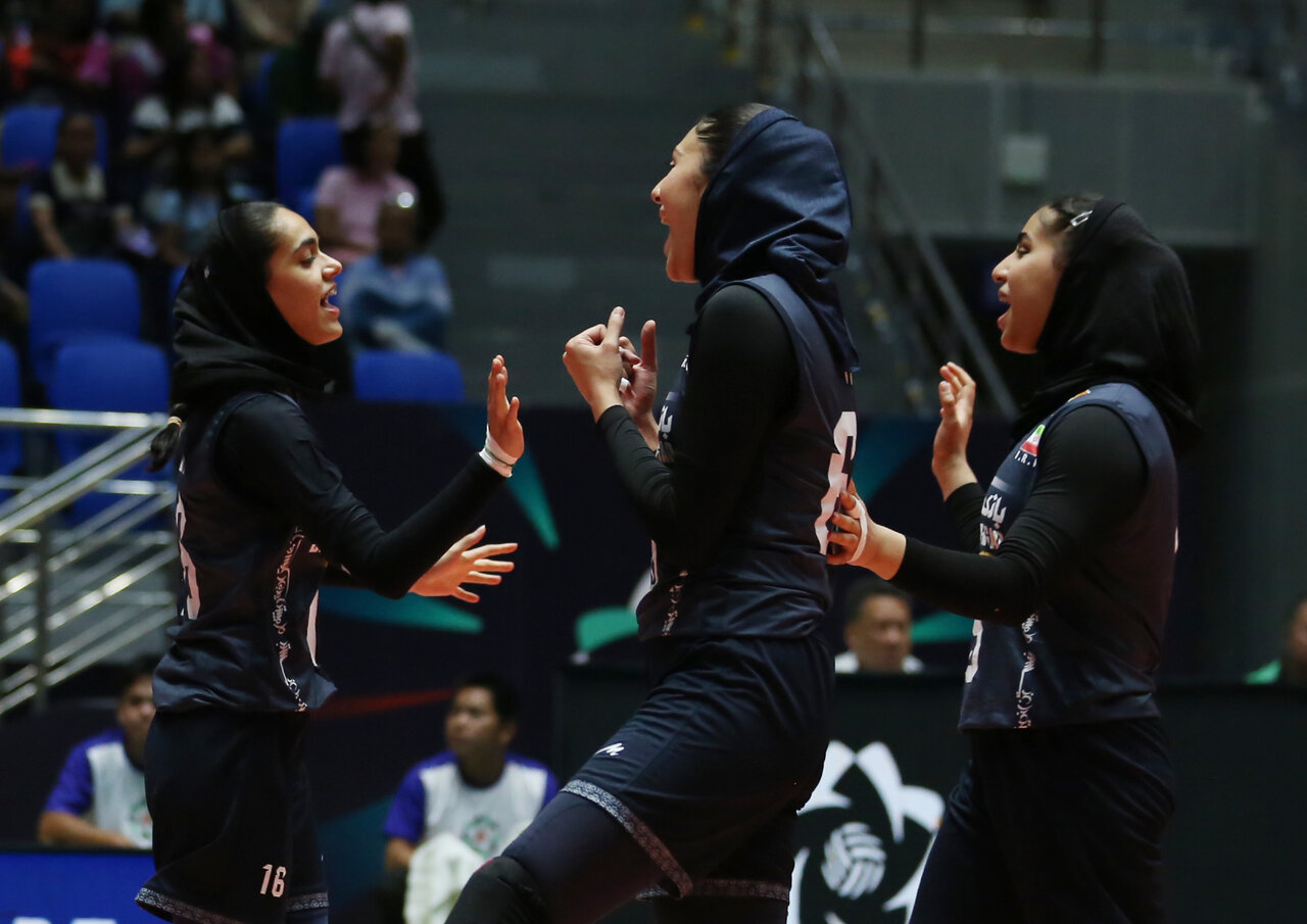 Iran sweep past Lebanon in the 2026 AVC Women’s Volleyball Cup