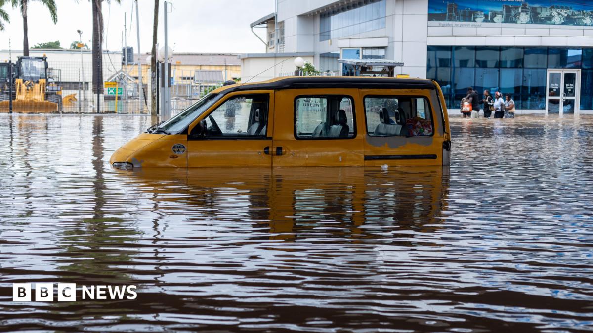 Ghana flooding: At least 13 people killed in Accra after torrential rains