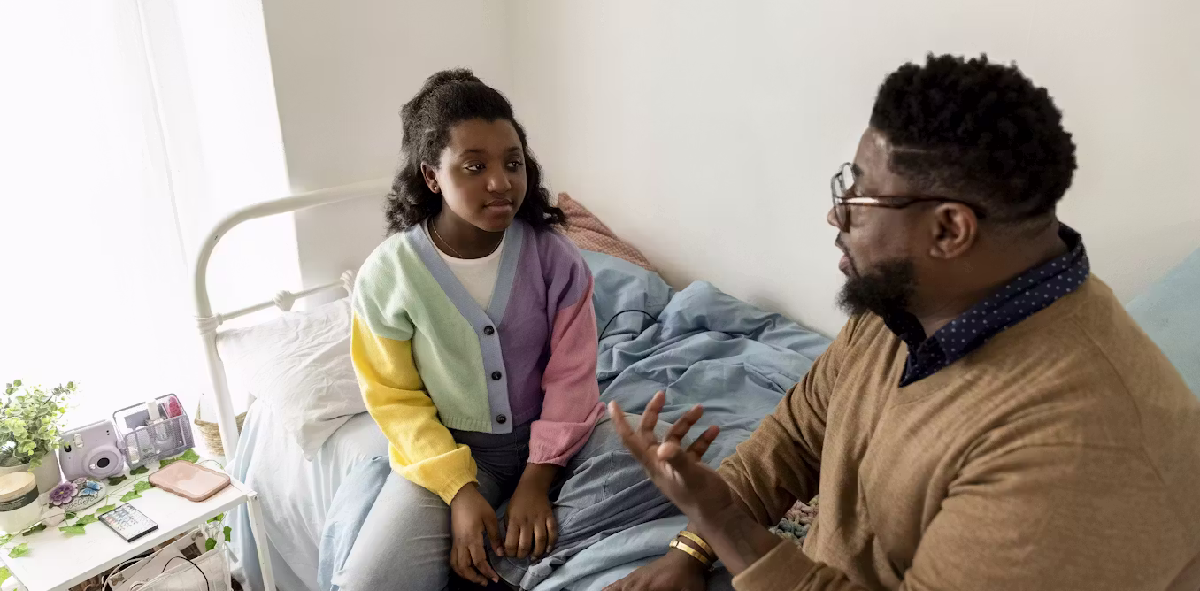 Dads today talk more freely with their teens about sex and relationships