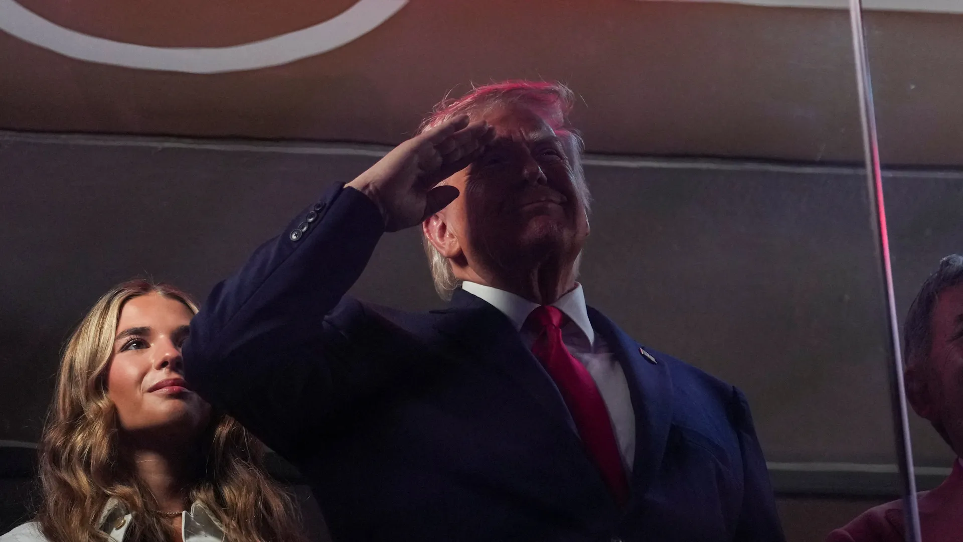 New York City crowd boos US President Donald Trump at NBA playoff game | Donald Trump