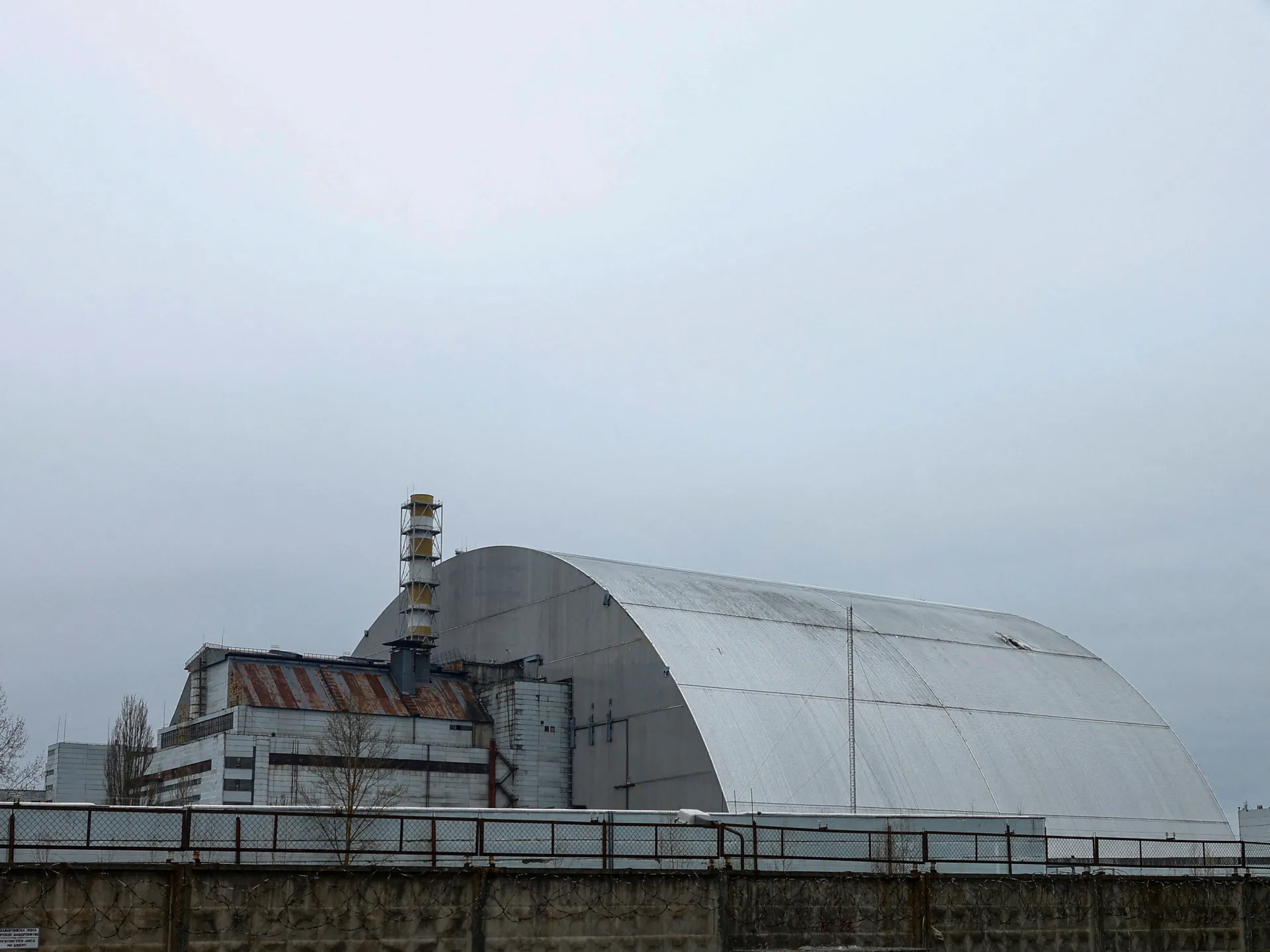 Russian drone strike damages site near Chornobyl nuclear plant | Russia-Ukraine war News