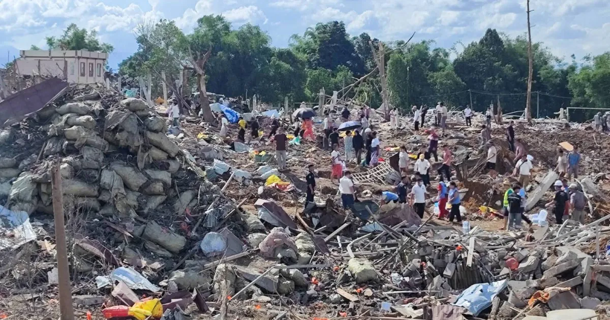 Explosives store blast kills dozens in Myanmar village | Armed Groups News
