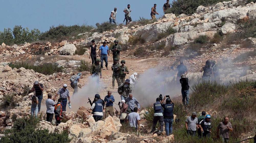 Illegal Israeli settlers assault Palestinian workers, destroy farm in occupied West Bank