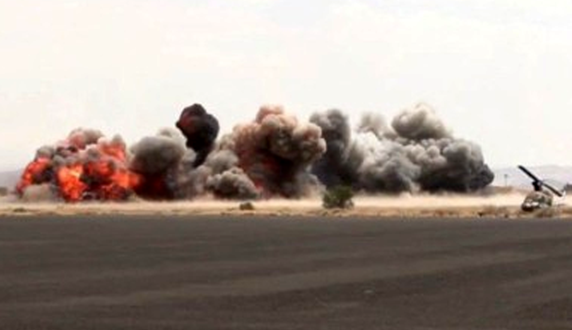 Saudi airstrikes on Sanaa airport spark swift retaliation