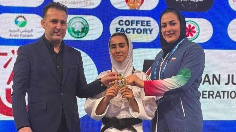 Irans Mahsa Shakibaei makes history with countrys first Asian cadet girls judo title